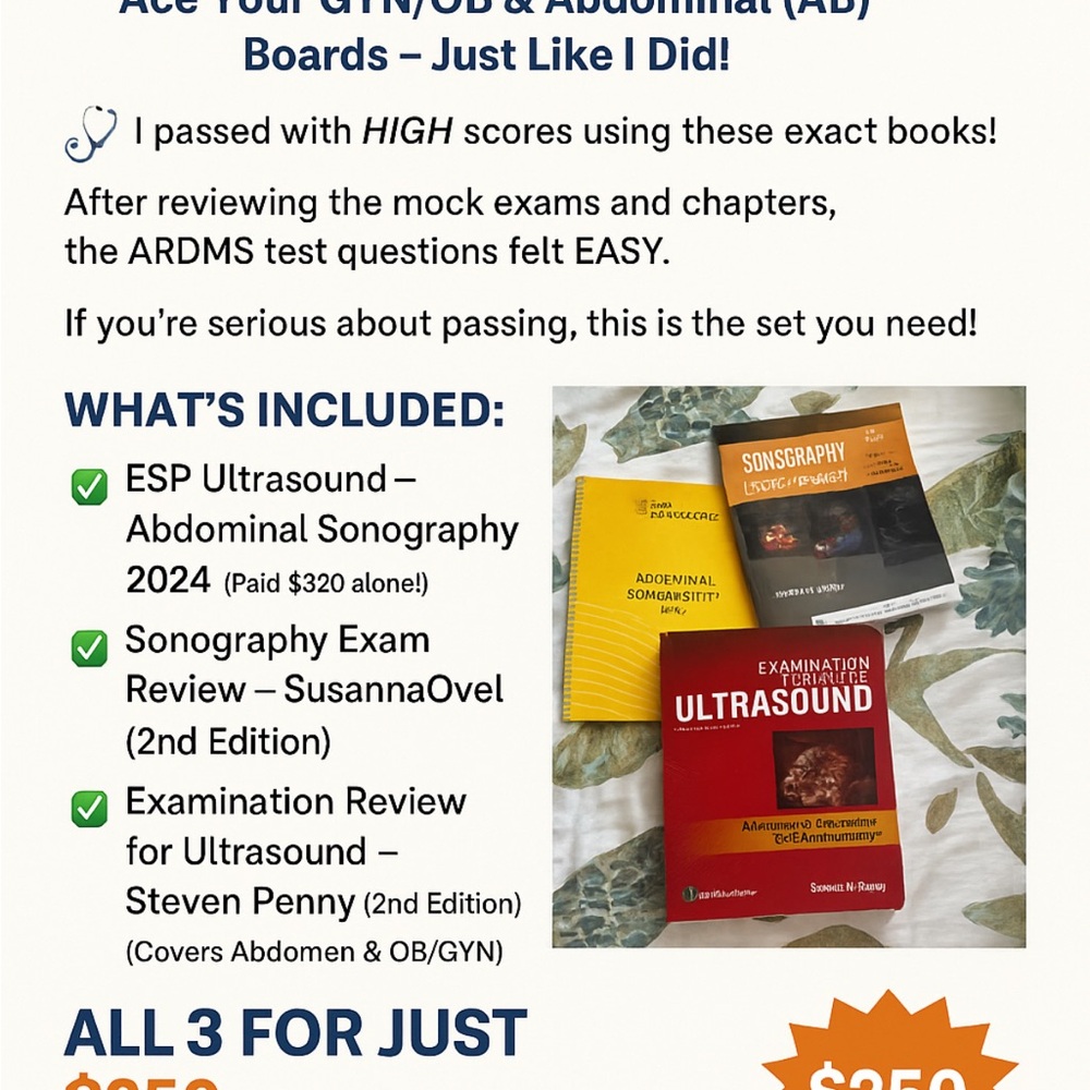 Abdominal Sonography 2024 - Educational Set
